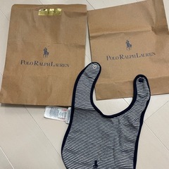 (美品)ラルフローレンの赤ちゃん用スタイ