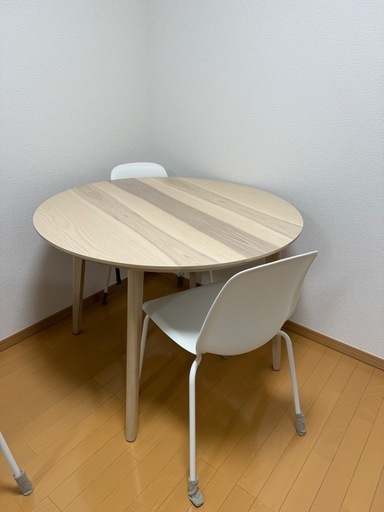 【美品】ikea リーサボー ダイニングテーブル 丸い 6年ぶりの「ダイニングテーブルのある暮らし」はいいことずくめ