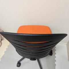 【オフィスチェア】ニトリ(プリセア L/Bシェル 布 OR) の画像