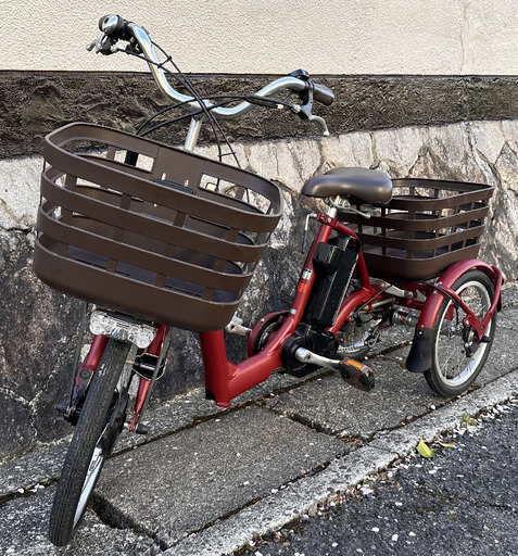 ハヤブサさん専用‼️FUNN 電動アシスト三輪車 オレンジ ハヤブサさん専用‼️FUNN 電動アシスト三輪車 オレンジ