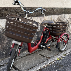 ブリヂストン  電動アシスト自転車 三輪車 ラクットワゴン