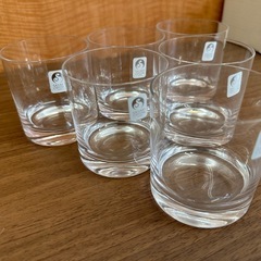 【塩尻市引き取り限定】佐々木ガラス ドーリア オンザロック 6コ入 ロックグラス ウィスキーグラスの画像