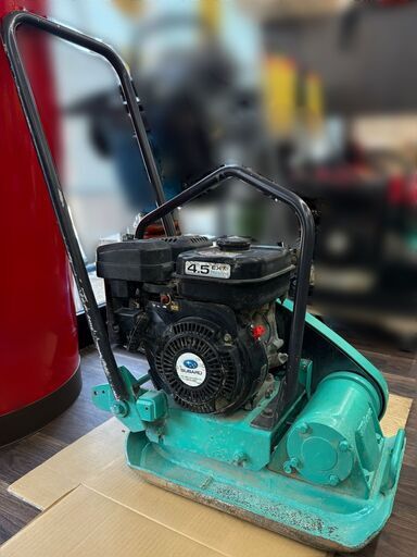 2024新発 中古】三笠産業 ミカサ MVC-60H 低騒音型プレートコンパクター 靴