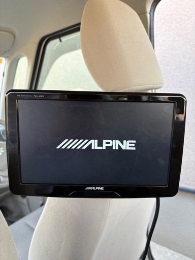 リヤ席モニター、PKG-M910、ALPINE