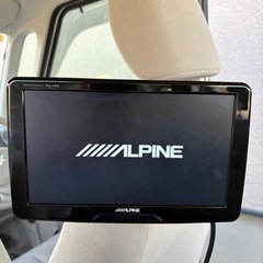 リヤ席モニター、PKG-M910、ALPINE