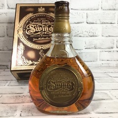 X785 未開栓/保管品 JohnnieWalker/ジョニーウォーカー ウイスキー スウィング ScotchWhisky 箱入の画像
