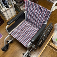 車椅子　　アズワン7-4327-01 Fit-ST スチールタイプ