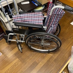 車椅子　　アズワン7-4327-01 Fit-ST スチールタイプの画像