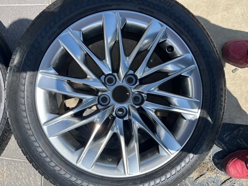 LS500 純正19インチ　8J +25