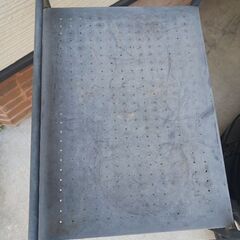100円★3段　キャスター付き　ラック　物置き　黒の画像