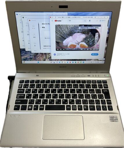 【返品不可】 ソニー (まるた Win11/Office/i3/SSD/4GB コンパクトノートPC Windowsノート本体