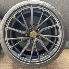 美品！希少サイズ！オーダー品 VOSSEN HF-4T Hybrid Forged 20インチ 9J+45/10.5J+35 PCD108/5H センターキャップオプション品 ピレリ P-ZERO 255/35/ZR20 295/30/ZR20 ジャガー/レンジローバー/ボルボ他の画像