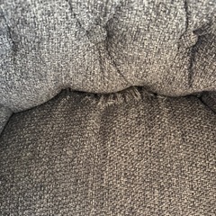 グレー アンティーク調ソファ 猫足　シャビーシックの画像