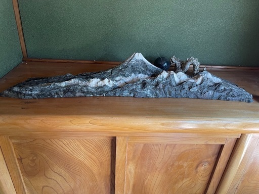 石の置物　龍、玉付きW95✖️D15✖️H13