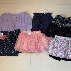全て新品！130センチ夏服パンツまとめ売りの画像