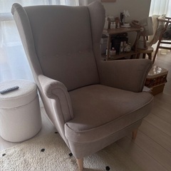 【美品】 IKEA  1人掛けチェア 椅子 ソファの画像