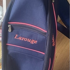 【価格交渉可能】キャディーバッグ　Larougeの画像