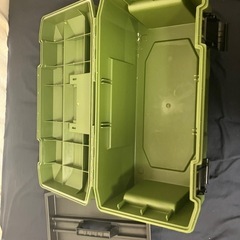 カインズ Kumimoku 道具が錆びにくい工具箱 カーキの画像