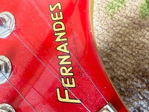 【ジャンク品】エレキギター FERNANDES ZO-3 (RED)