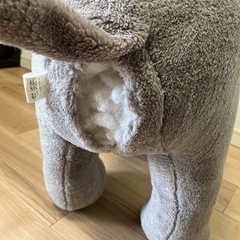すわれるぬいぐるみ　ぞう　インテリア　チェア　　 　　の画像