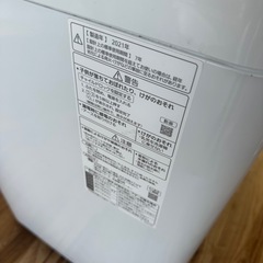 Panasonic パナソニック 2021年製 全自動洗濯機 NA-F60B14の画像