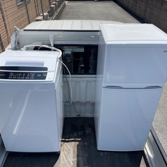 【2021年式】冷蔵庫・洗濯機2点セットの画像
