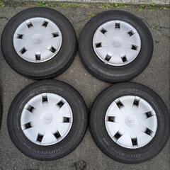 ダイハツ　ハイゼットカーゴ　BRIDGESTONE タイヤホイー...