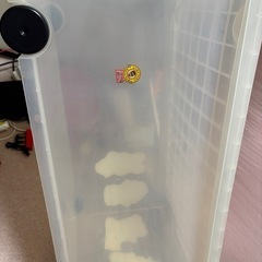 ※決まりました【無料】衣装ケース   39×76×35(H) 約68lの画像