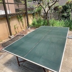 卓球台（セパレート式）さしあげますの画像