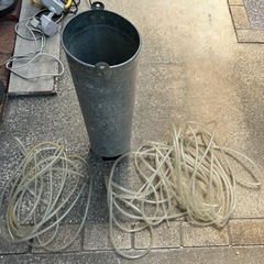 水盛缶 水平 高さ出し