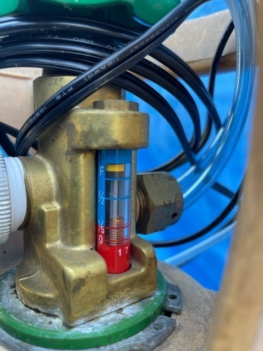 美品】CO2レギュレーター 液化炭酸ガス ミドボン セット 水草育成