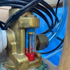 【美品】CO2レギュレーター 液化炭酸ガス ミドボン セット 水草育成 ディフューザー付き　　　　　　の画像