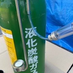 【美品】CO2レギュレーター 液化炭酸ガス ミドボン セット 水草育成 ディフューザー付き　　　　　　の画像