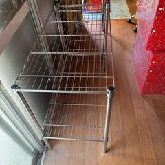 あげます 2段ラックの画像