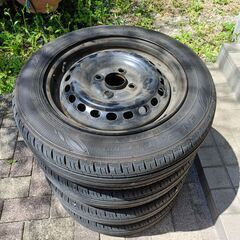 JF3 N Boxのタイヤ　155/65 R14　　DUNLOP...