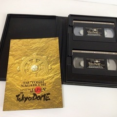 X363 保管品 長渕剛/TSUYOSHI NAGABUCHI 東京ドーム LIVE’92 VHS コレクション 現状品の画像