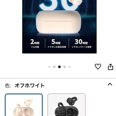 Bluetoothイヤホン　イヤホンの画像
