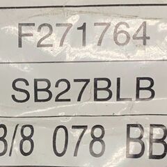 ブリヂストン 27インチ 自転車用タイヤ F271764 27×1-3/8 2本セット チューブ無し 札幌 東区の画像