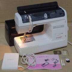 JANOME N3000 コンパクトなミシンです フットコントロ...