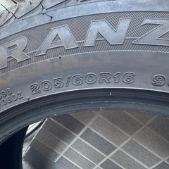TURANZA Bridgestone 205/60R16 RFT(ランフラットタイヤ) 3本(バラ売り可) の画像