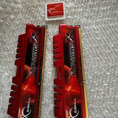 メモリー G.Skill F3-12800CL10S-8GBXL × 2 (計16GB)の画像