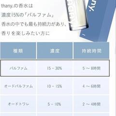 新品未使用thany. 香水 ホワイトリリー 50ml パルファム1本の画像