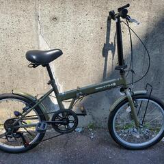 B691 折り畳み自転車★MOBI-CYCLE★20インチ★6段変速