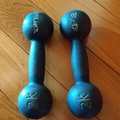 ダンベル 2kg 2個
