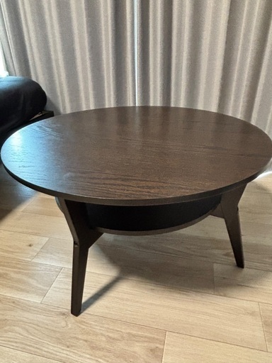 国内初の直営店 引き取りに来れる方IKEA 片野のテーブル (まぁ) ローテーブル 座卓・ちゃぶ台