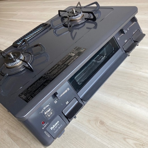 都市ガス用コンロ　右強　IC-S87-2R