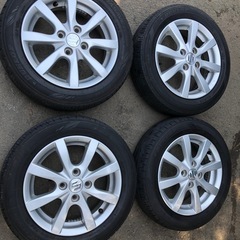 155/65R14アルミ付き夏タイヤ