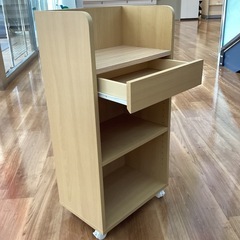 引き出し付きカラーBOX【町田市再生家具】　0427の画像