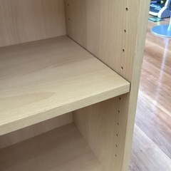 引き出し付きカラーBOX【町田市再生家具】　0427の画像