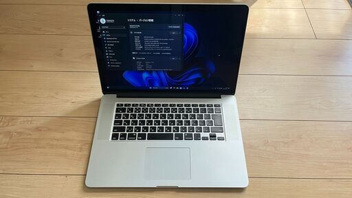 MacBook Pro i7 2.2G/16G/SSD256 Mac/Windows11 (giken) 八尾の MacBook Pro i7 2.2G/16G/SSD256 Mac/Windows11 (giken) 八尾の